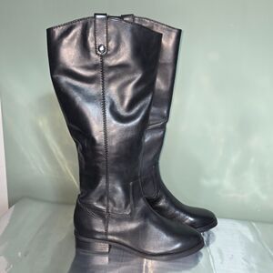 I.N.C. International Concepts Fawne Leather Riding Boots Size: 7M